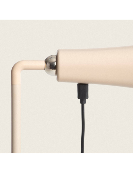 Lampe à Poser LED  3W Portable en Métal avec Batterie USB Rechargeable Bysta