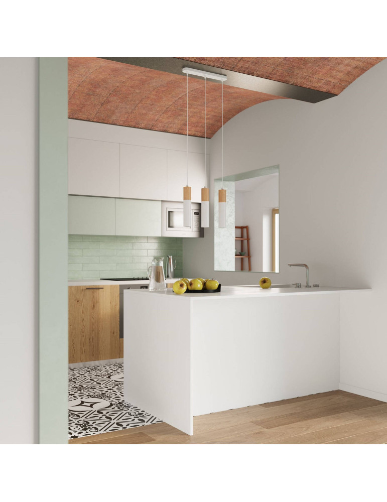 Suspension Bois Pablo 3 SOLLUX