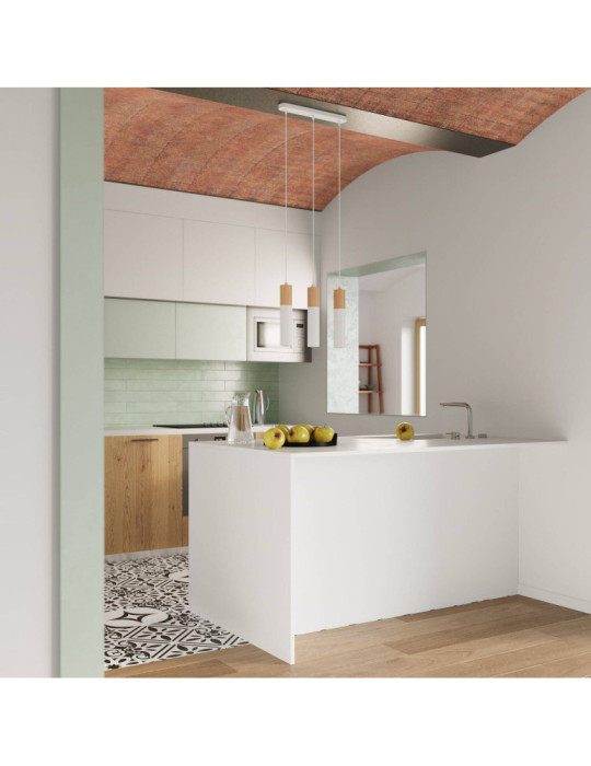 Suspension Bois Pablo 3 SOLLUX