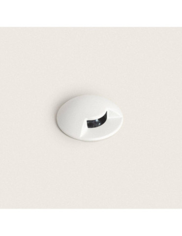 Balise Extérieure LED 1W Encastrable au Sol Letso 1L Blanche