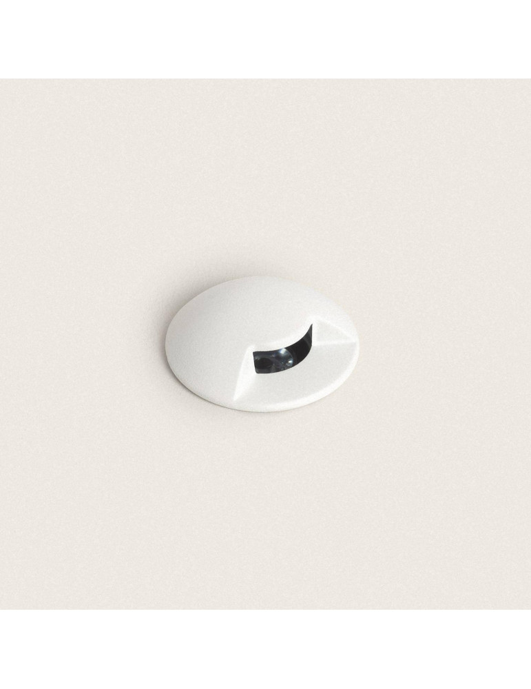 Balise Extérieure LED 1W Encastrable au Sol Letso 1L Blanche