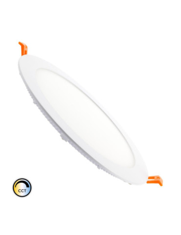 Dalle LED 18W Ronde SwitchCCT Coupe Ø 205mm Compatible avec Télécommande RF V2