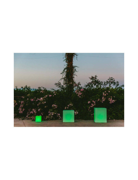 Cube LED RGBW Cuby 53 Solar + Baterry Smarttech