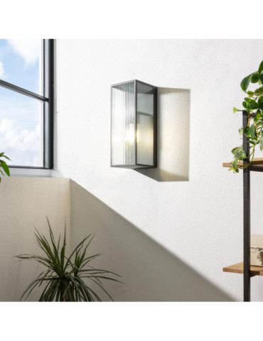 Applique Murale Extérieure Métal et Verre Big Taiga