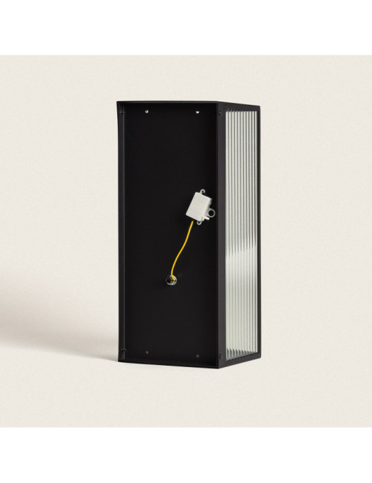 Aplique de Pared Exterior Metal y Cristal Big Taiga