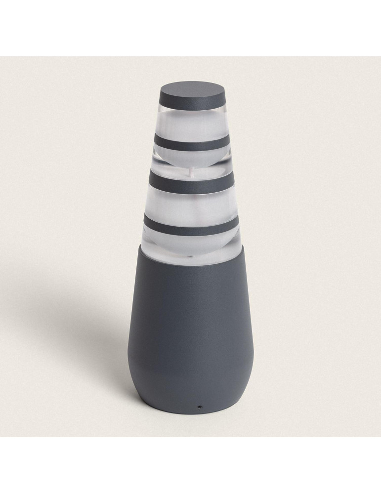 Balise Extérieure LED 8W sur Pied 38cm en Saillie Double-Dareh