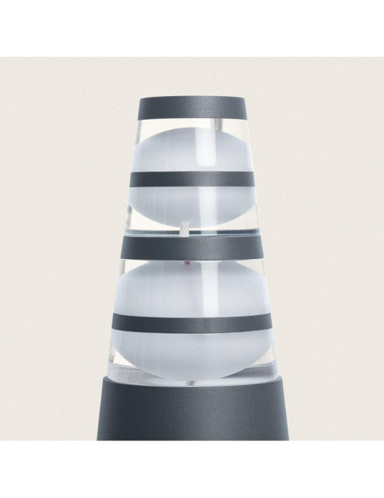 Balise Extérieure LED 8W sur Pied 38cm en Saillie Double-Dareh