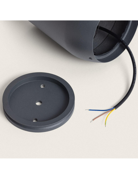 Balise Extérieure LED 8W sur Pied 38cm en Saillie Double-Dareh