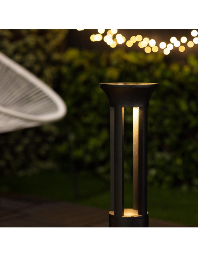 Balise LED Solaire Extérieure 1.5W en Saillie sur Pied 60cm Praslin