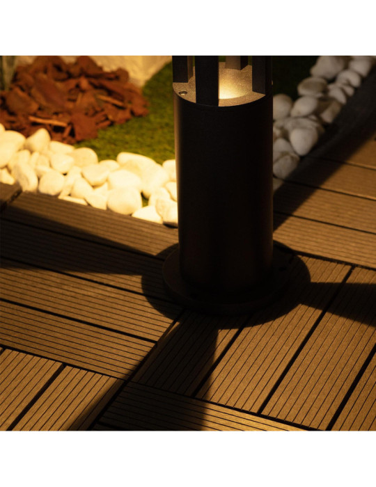 Balise LED Solaire Extérieure 1.5W en Saillie sur Pied 60cm Praslin