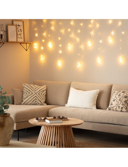 Rideau Boules Suspendues LED 3.6W 2.5m