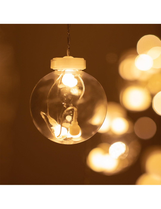 Rideau Boules Suspendues LED 3.6W 2.5m