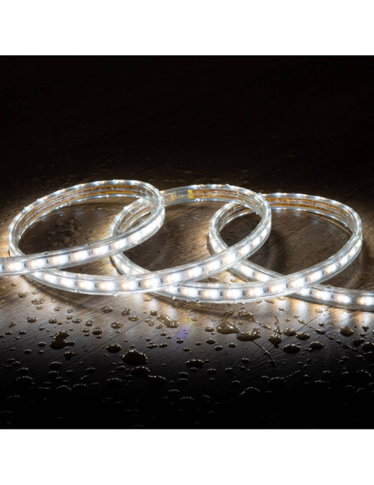 Bobine Ruban LED CCT 220V AC 120 LED/m Largeur 14mm 50 Mètres IP65 Coupe 100cm
