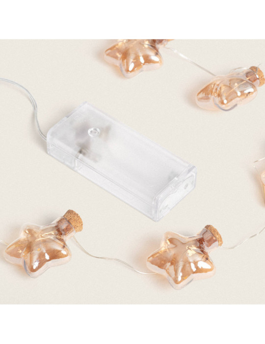 Guirlande LED Étoiles à Piles Heryt