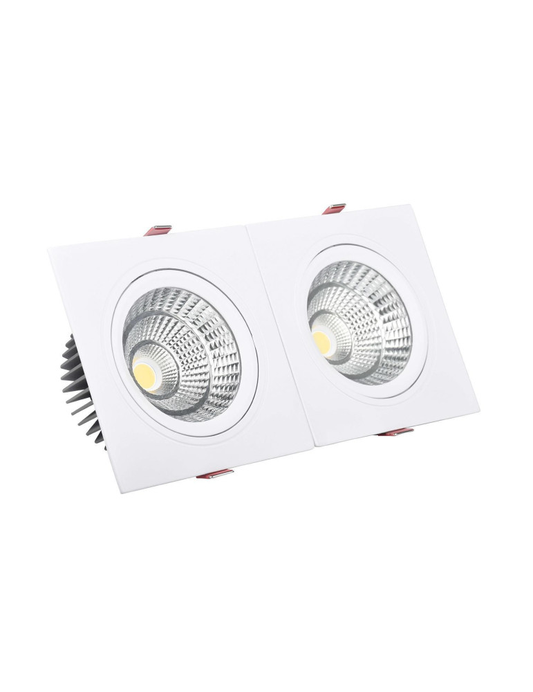 Spot Downlight LED 30W Rectangulaire Madison Coupe 260x120 mm Spot Downlight LED 30W Rectangulaire Madison Coupe 260x120 mm