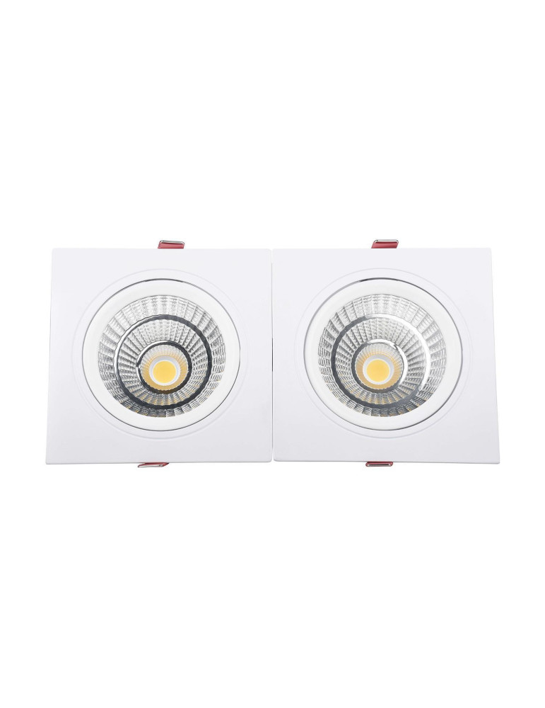 Spot Downlight LED 30W Rectangulaire Madison Coupe 260x120 mm