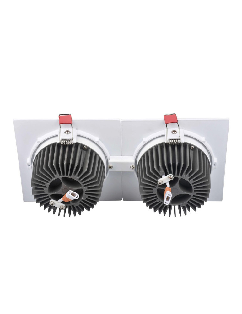 Spot Downlight LED 30W Rectangulaire Madison Coupe 260x120 mm