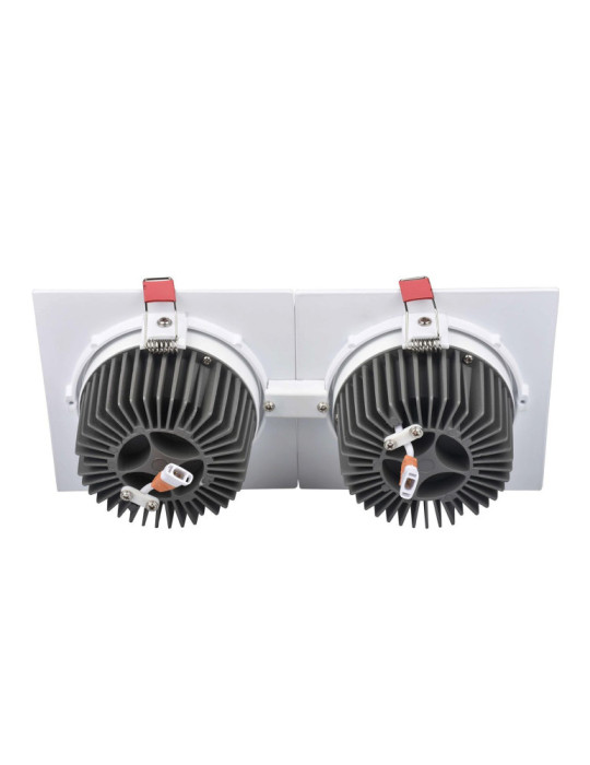 Spot Downlight LED 30W Rectangulaire Madison Coupe 260x120 mm