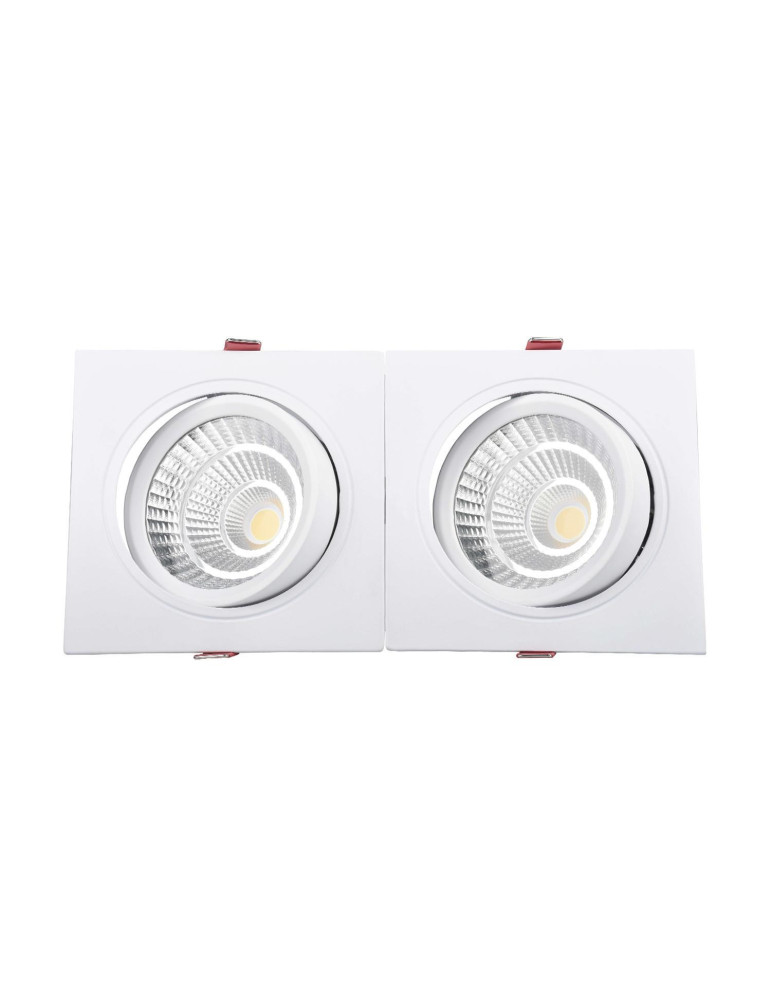 Spot Downlight LED 30W Rectangulaire Madison Coupe 260x120 mm