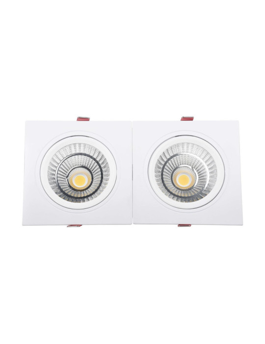 Spot Downlight LED 30W Rectangulaire Madison Coupe 260x120 mm
