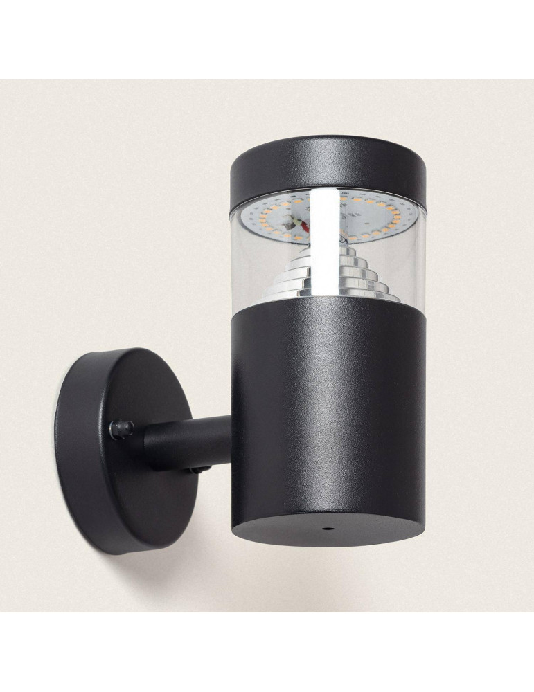 Lampe Murale LED Extérieure 5W Acier Inoxydable Inti Black
