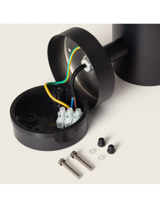 Lampe Murale LED Extérieure 5W Acier Inoxydable Inti Black