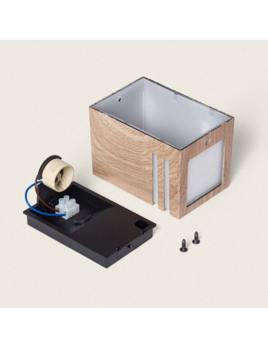 Balise sur Pied Extérieure 11cm Aluminium Minol Noire