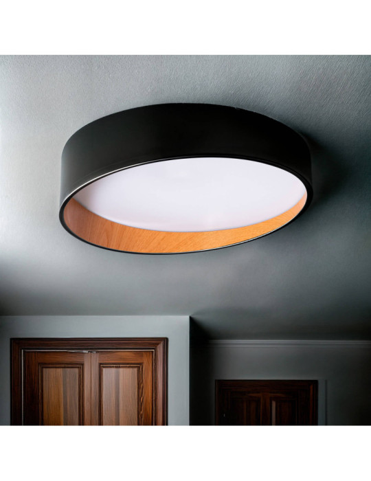 Plafonnier LED 28W Rond Ø400 mm CCT Sélectionnable Liam