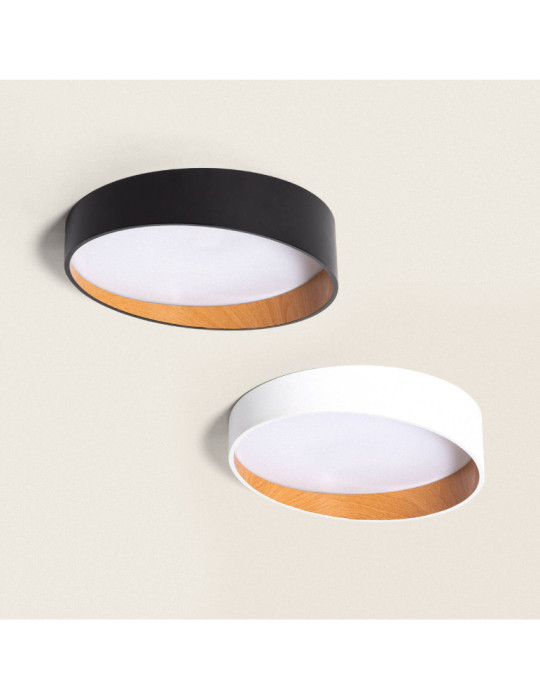 Plafonnier LED 28W Rond Ø400 mm CCT Sélectionnable Liam