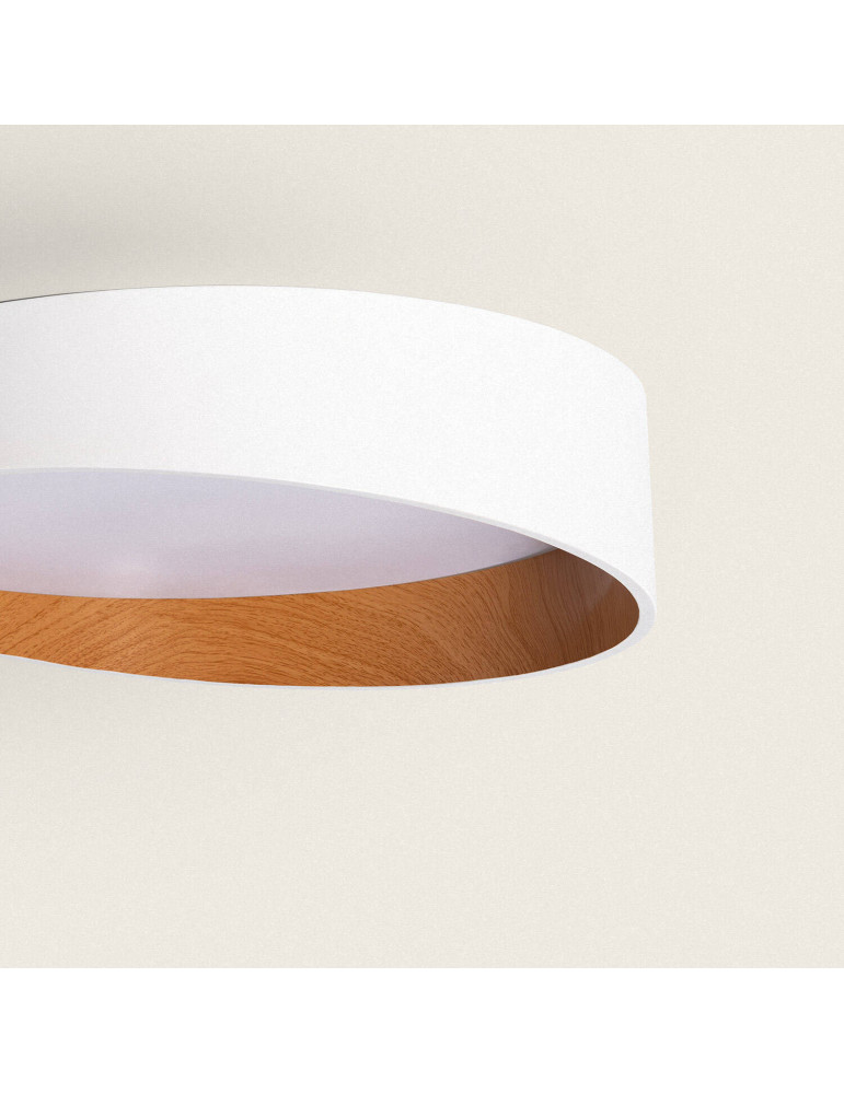 Plafonnier LED 28W Rond Ø400 mm CCT Sélectionnable Liam