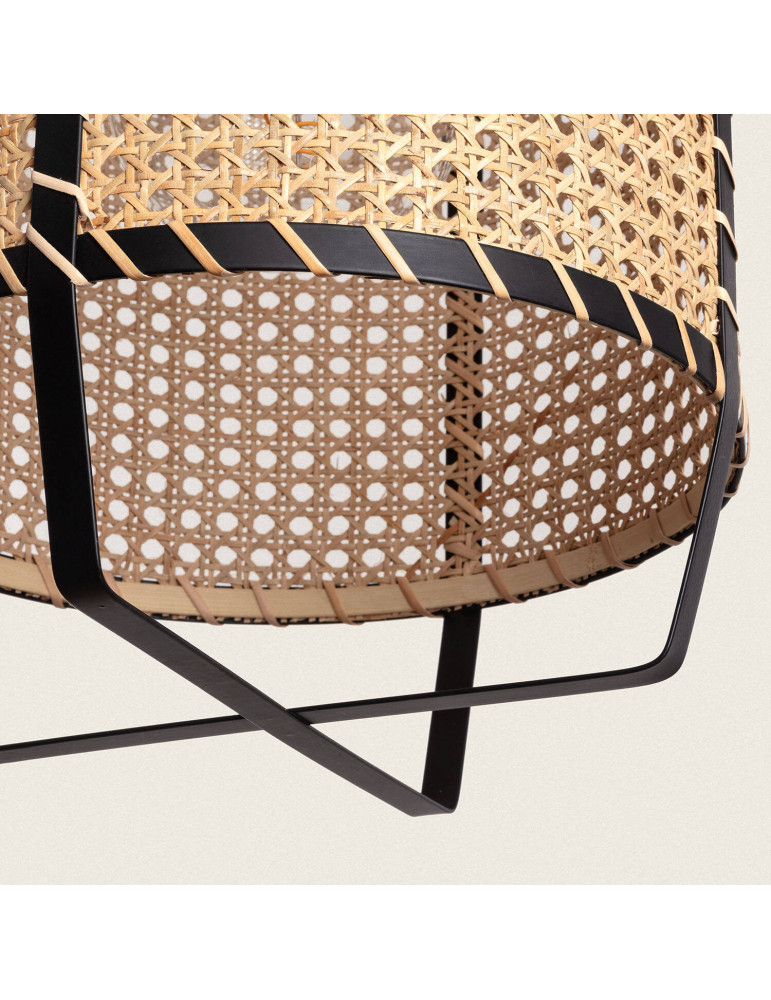 Lámpara Colgante Ratán Baco