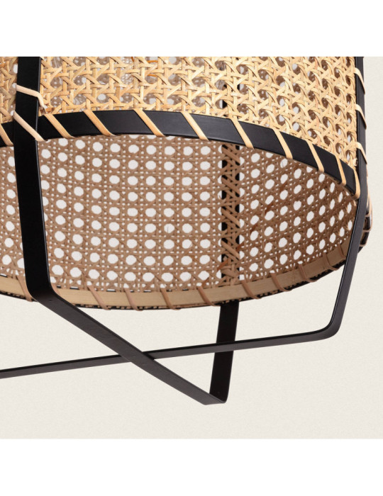 Lámpara Colgante Ratán Baco