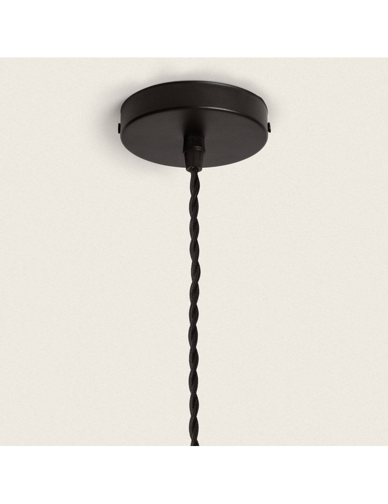 Lámpara Colgante Ratán Baco