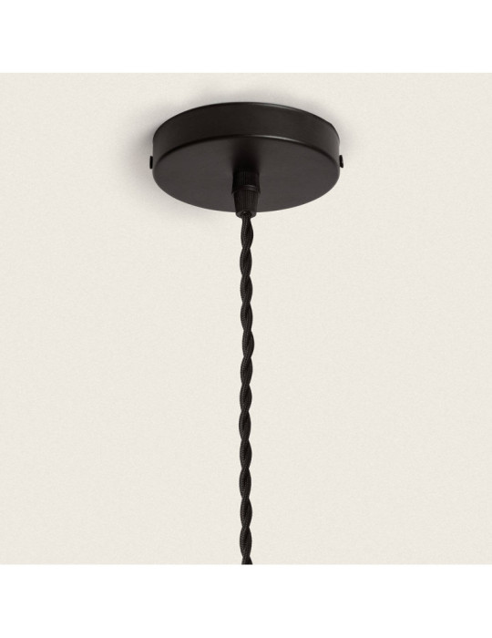 Lámpara Colgante Ratán Baco