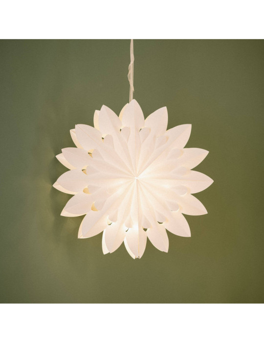 Étoile LED Carton à Pile Capella