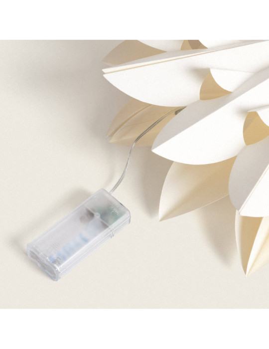 Étoile LED Carton à Pile Capella