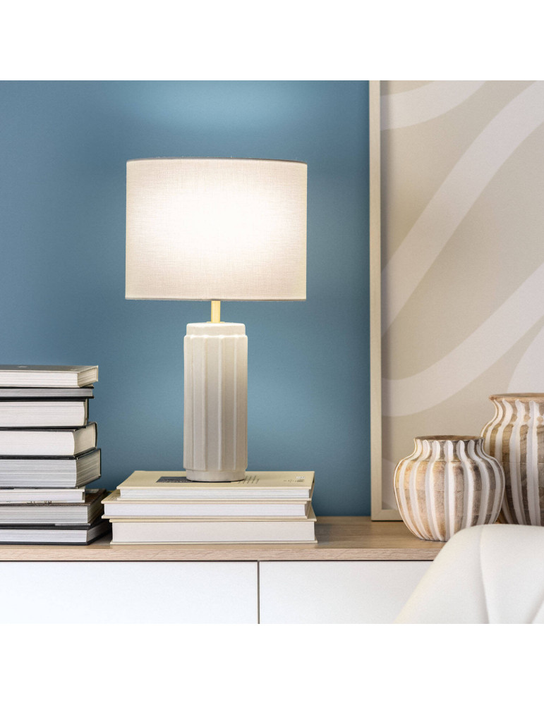 Lampe à Poser en Céramique Corbusier