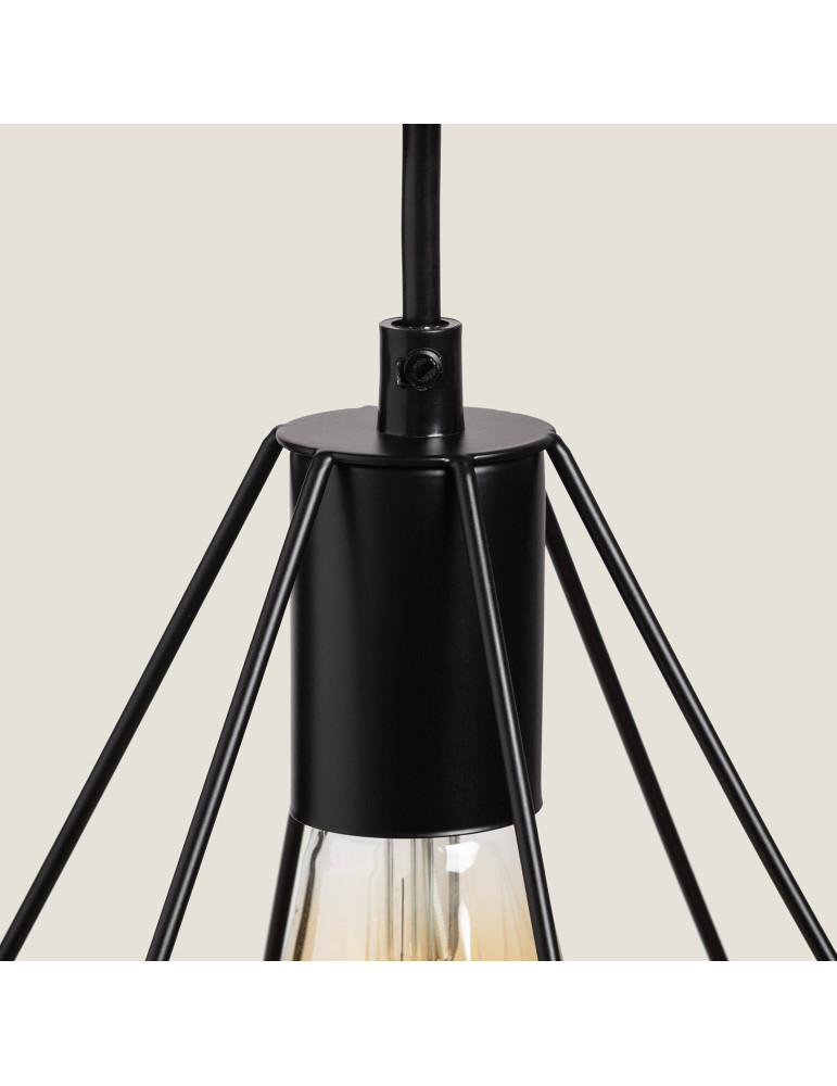 Lampe Murale Métal et Bois Sardo