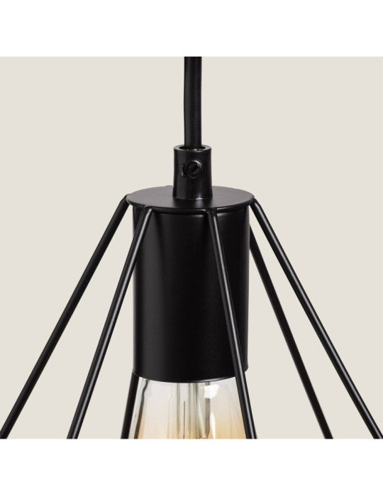 Lampe Murale Métal et Bois Sardo