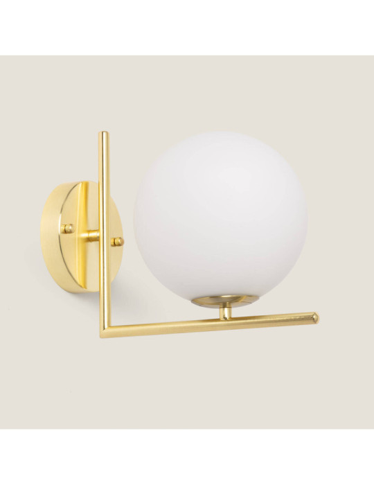 Lampe Murale Métal et Verre Moonlight Design