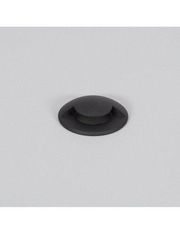 Balise Extérieure LED Encastrable Sol 1L 24V DC Loto Noire