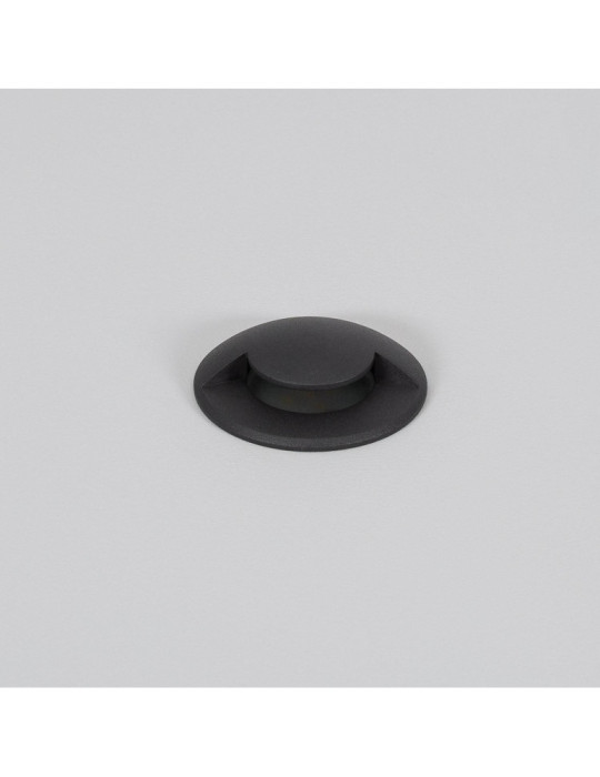 Balise Extérieure LED Encastrable Sol 1L 24V DC Loto Noire