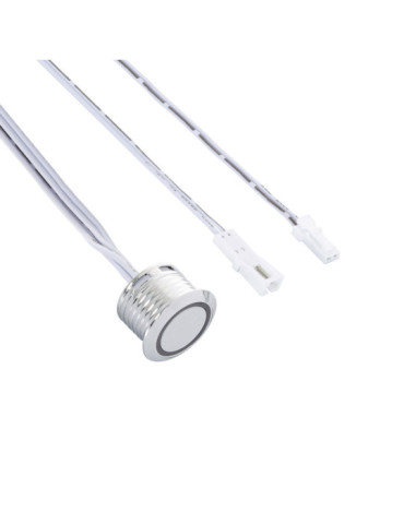 Mini Interrupteur Tactile Dimmable Encastrable pour Ruban LED 12/24V DC