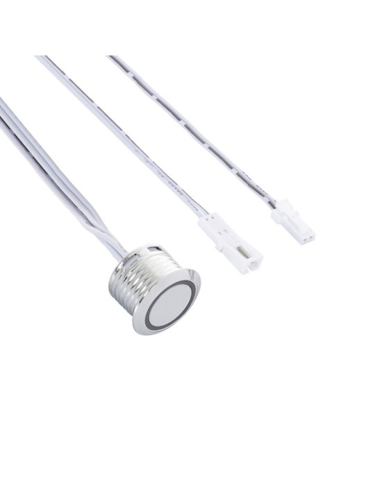 Mini Interrupteur Tactile Dimmable Encastrable pour Ruban LED 12/24V DC Mini Interrupteur Tactile Dimmable Encastrable pour Ruban LED 12/24V DC