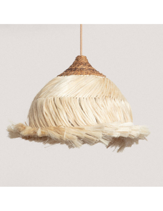 Suspension Rotin et Ramie Kempo Kulu ILUZZIA