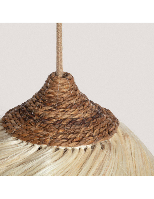 Suspension Rotin et Ramie Kempo Kulu ILUZZIA