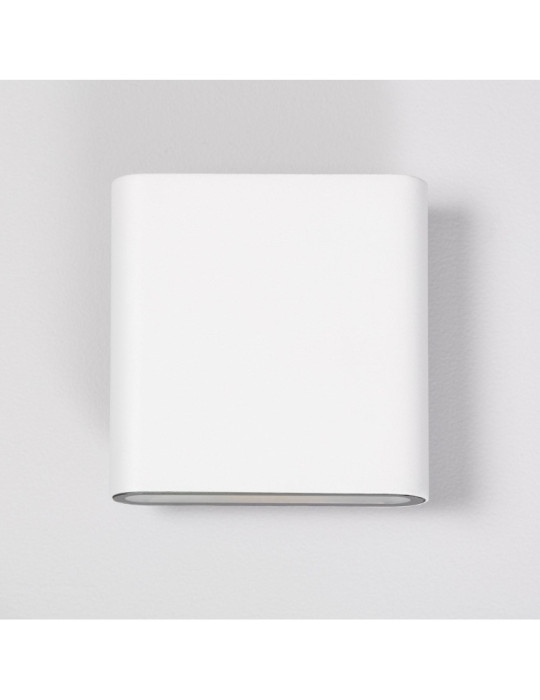 Applique Murale LED Extérieure Aluminium Vesta 12W Éclairage Double Face Blanche