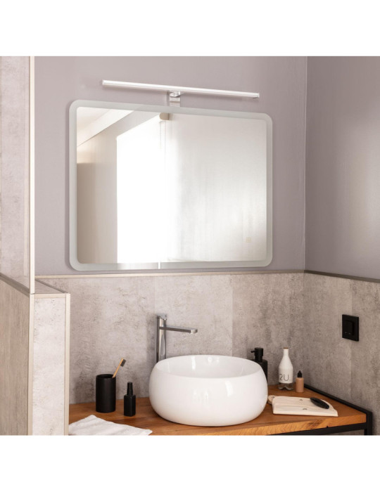Applique Miroir Salle de Bain 12 W Argent Big Kendari