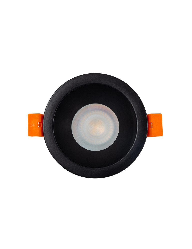 Collerette Downlight Ronde IP65 pour Ampoule LED GU10 Coupe Ø75 mm