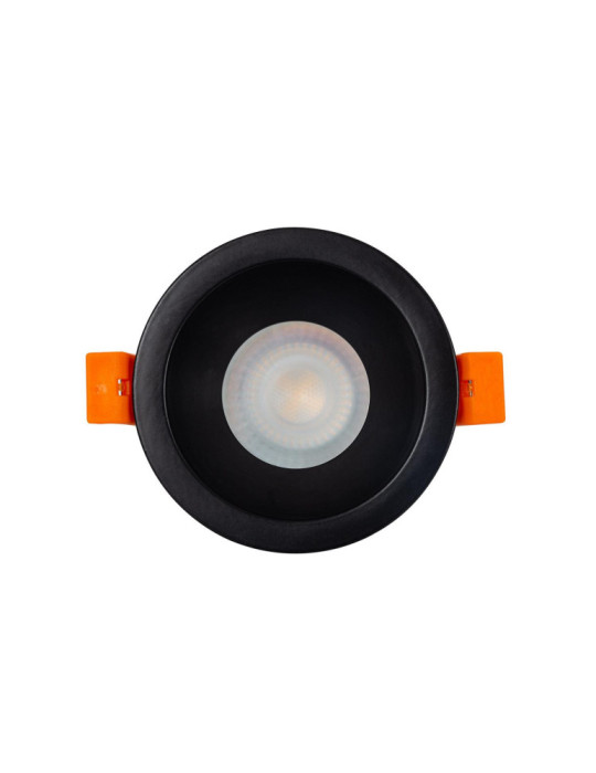 Collerette Downlight Ronde IP65 pour Ampoule LED GU10 Coupe Ø75 mm